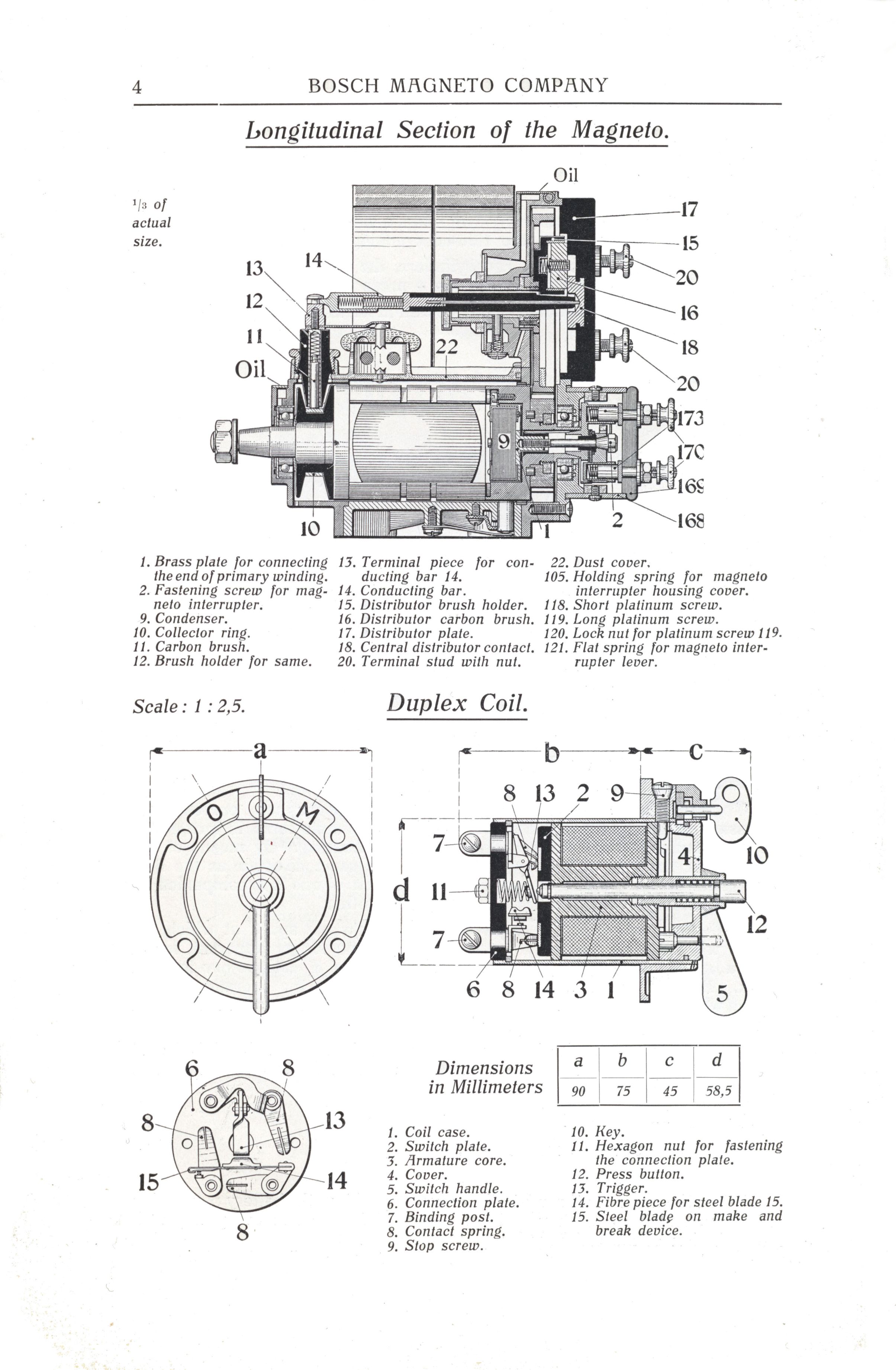 Bosch Magneto Duplex Ignition brochure